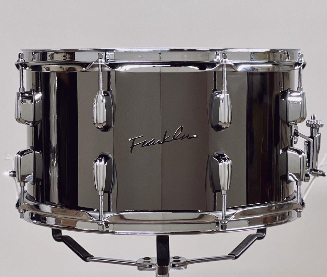 Franklin Black Brass with Triple Flange Hoops