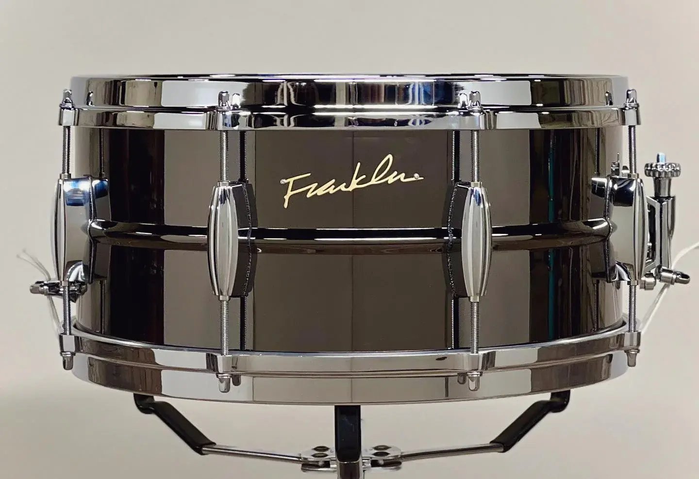 Franklin Black Brass Snare Drum