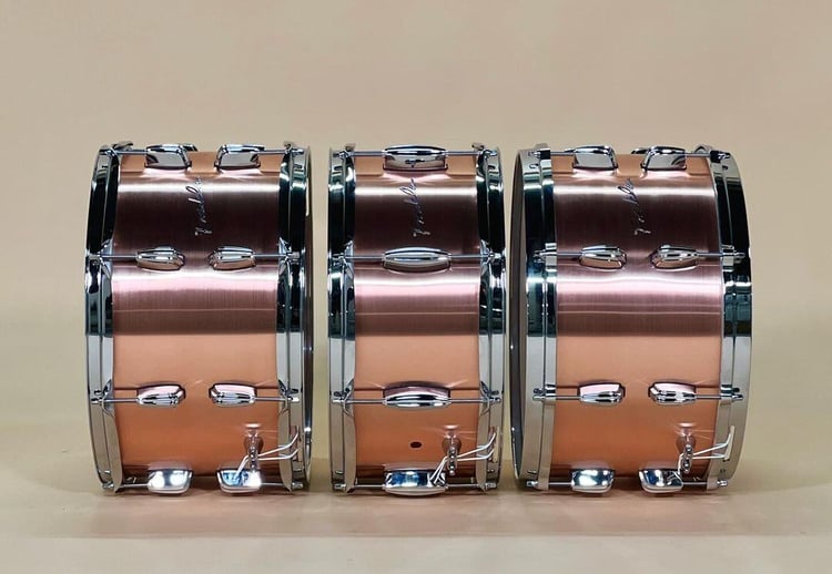 Franklin Drums Copper Snare Franklin Drums Copper Snare