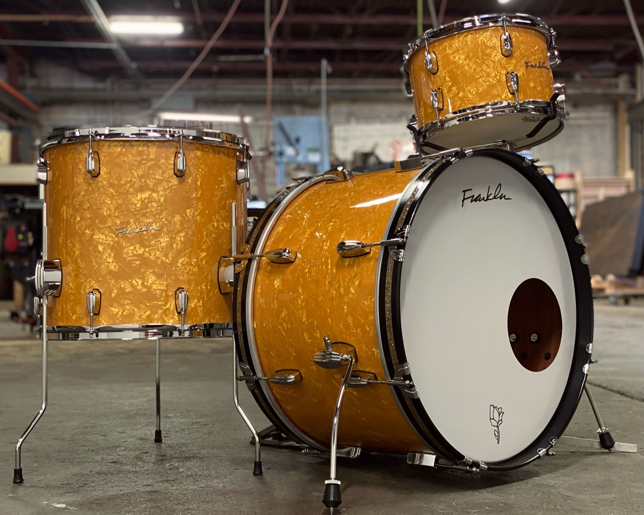 Franklin Drums - The Yellow Jacket Pearl