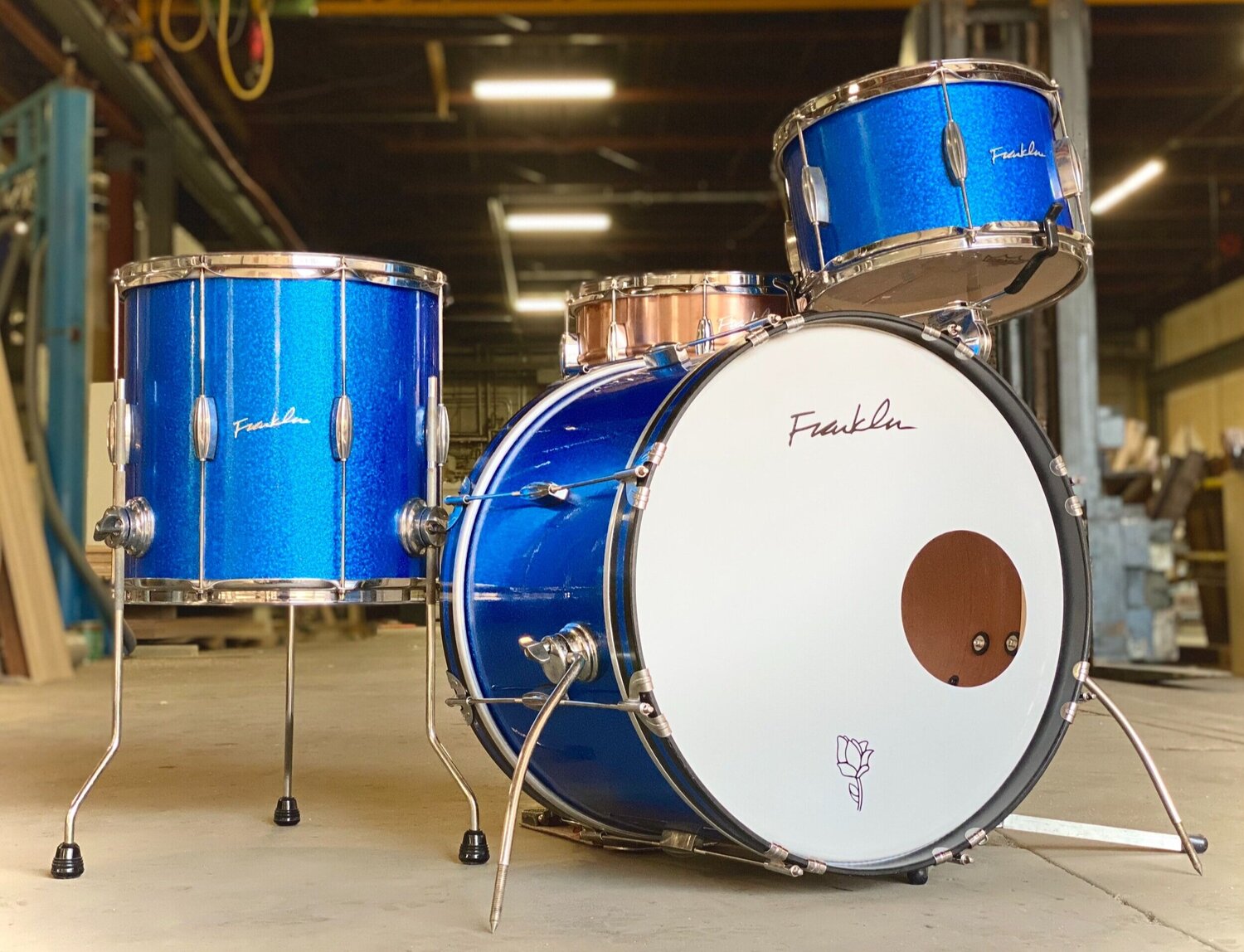 Franklin Drums - Franklin Blue Sparkle 