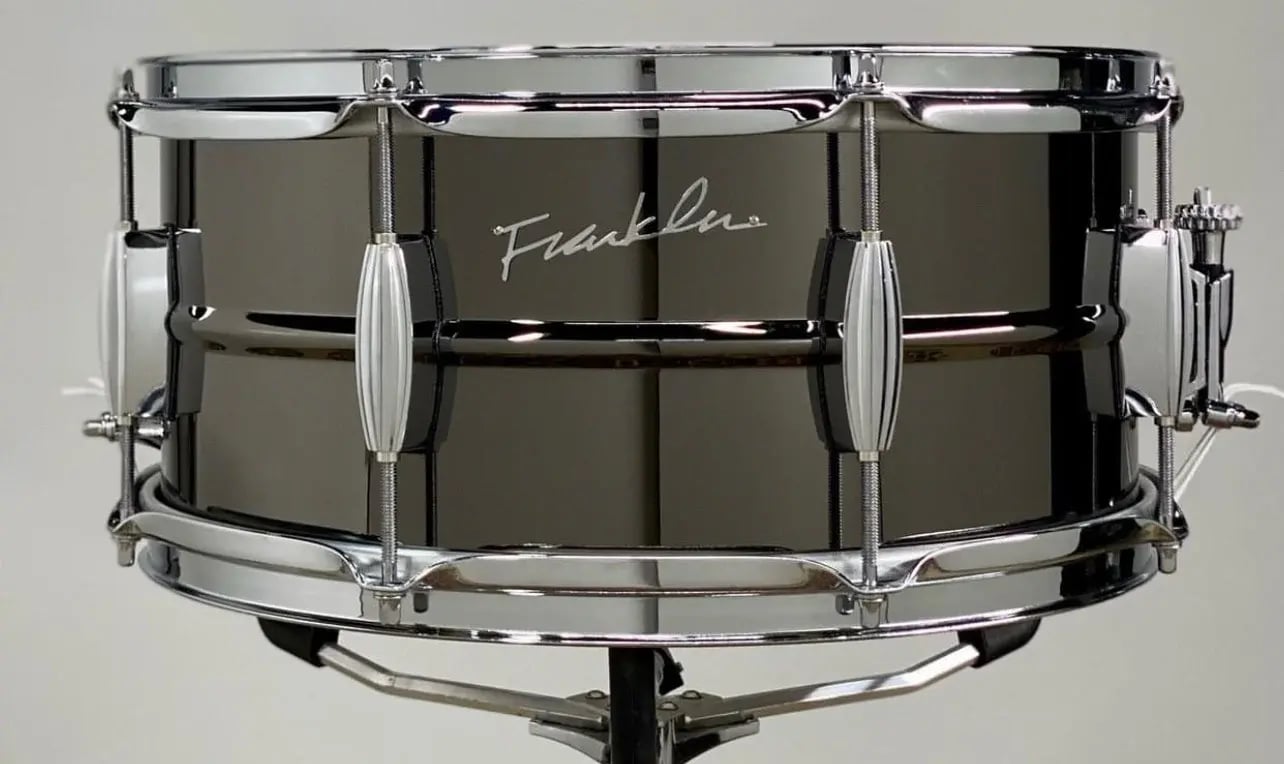 Franklin Black Brass Snare Drum